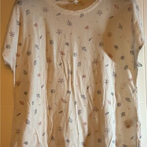 C&C California Cream Tee with Nautical Accents